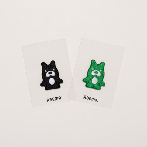 刺繍シール（緑）